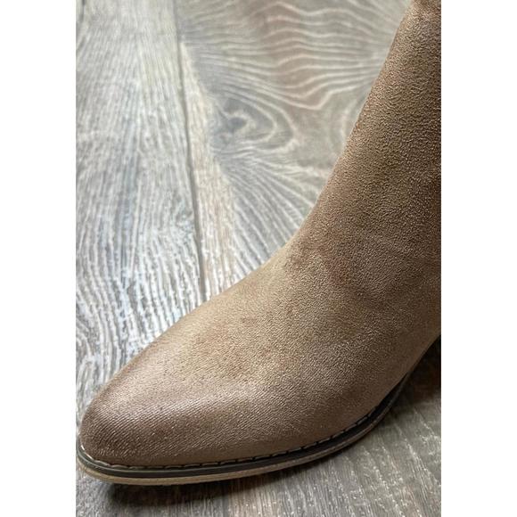 NEW PIERRE DUMAS women's westin bootie in taupe - Picture 2 of 2